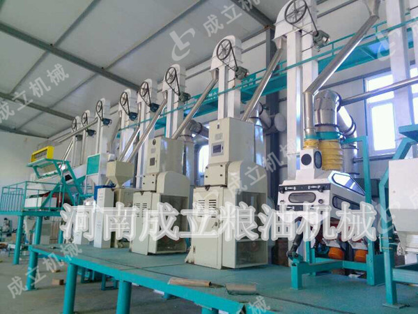 80噸小米加工設備